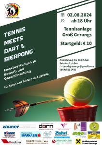 Tennis meets Dart & Bierpong